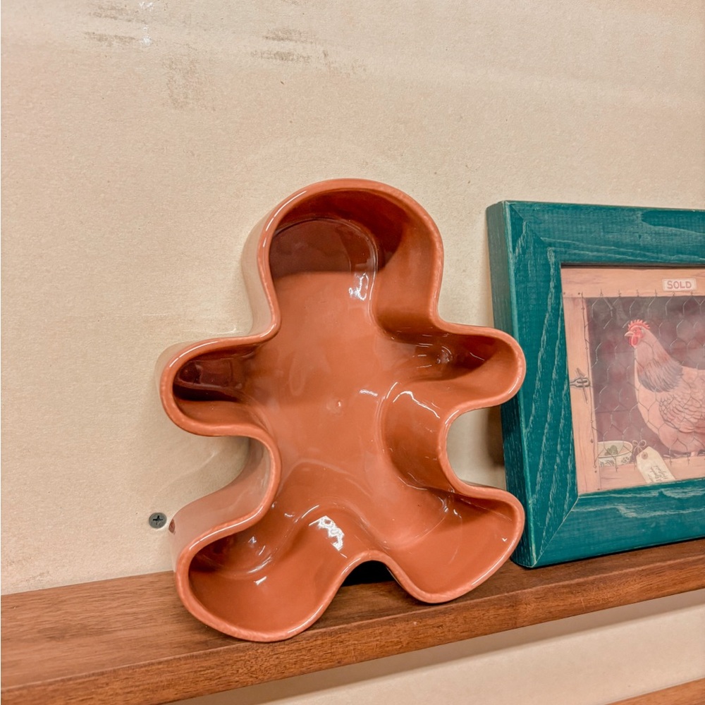 Gingerbread Man Bowl
